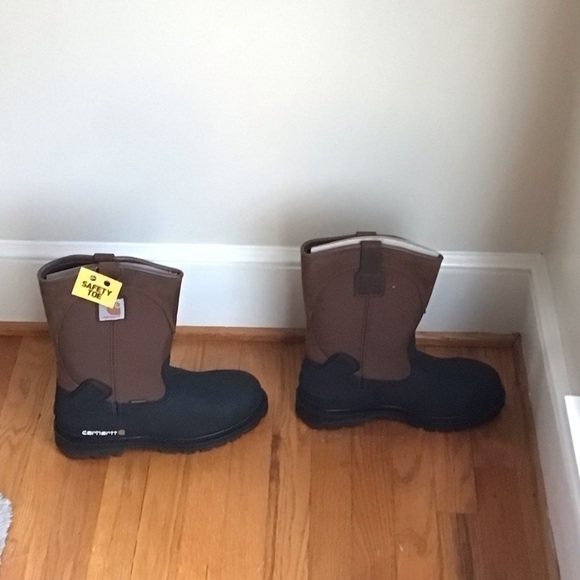 Carhartt Waterproof Insulated 11-inch Steel Toe Wellington - Picture 2 of 7